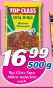 Top Class Soya Mince Assorted-500g Each