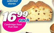 Cambridge Food Fruit Slab-Each