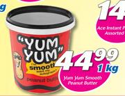 Yum Yum Smooth Peanut Butter-1Kg 