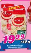 Nola Original/Tangy Mayonnaise-750g Each