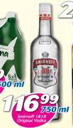Smirnoff 1818 Original Vodka-750ml