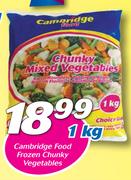 Cambridge Food Frozen Chunky Vegetables-1Kg