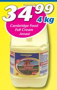 Cambridge Food Full Cream Amasi-4Kg