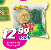 Scotch Brite Cleaning Kit-Each