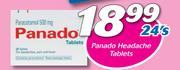 Panado Headache Tablets-24's