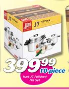 Hart J7 10 Piece Polished Pot Set