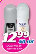 Shield Roll On Assorted-50ml Each