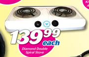 Diamond Double Spiral Stove-Each