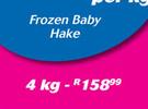 Frozen Baby Hake-4Kg