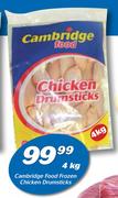 Cambridge Food Frozen Chicken Drumsticks-4Kg