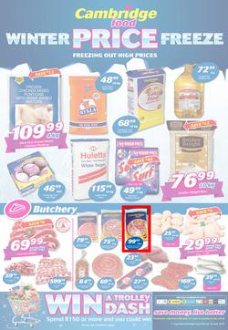 Cambridge Food KZN : Winter Price Freezer (25 June - 8 July 2018), page 1