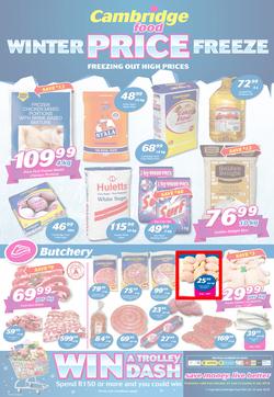 Cambridge Food KZN : Winter Price Freezer (25 June - 8 July 2018), page 1