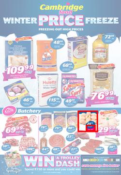 Cambridge Food KZN : Winter Price Freezer (25 June - 8 July 2018), page 1