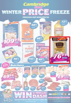 Cambridge Food KZN : Winter Price Freezer (25 June - 8 July 2018), page 1