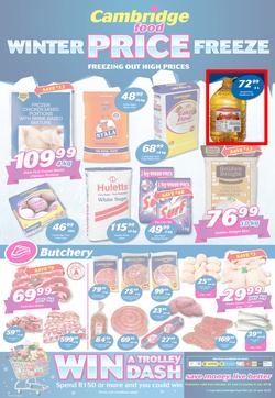 Cambridge Food KZN : Winter Price Freezer (25 June - 8 July 2018), page 1