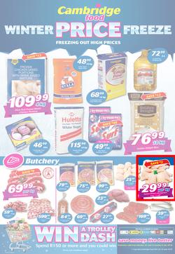 Cambridge Food KZN : Winter Price Freezer (25 June - 8 July 2018), page 1