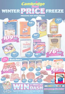 Cambridge Food KZN : Winter Price Freezer (25 June - 8 July 2018), page 1