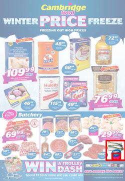 Cambridge Food KZN : Winter Price Freezer (25 June - 8 July 2018), page 1