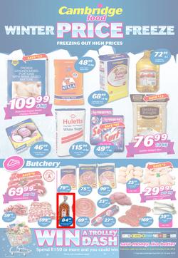 Cambridge Food KZN : Winter Price Freezer (25 June - 8 July 2018), page 1