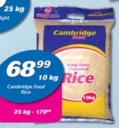 Cambridge Food Rice-10kg