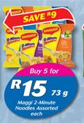 Maggi 2 Minute Noodles-5x73g 