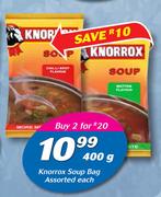 Knorrox Soup Bag-400g Each