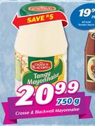Choose & Blackwell Mayonnaise-750g