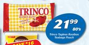 Trinco Tagless Rooibos Teabags Pouch-80's