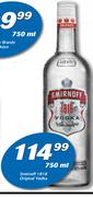 Smirnoff 1818 Original Vodka-750ml