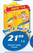 Ultramel Vanilla Custard-1Ltr