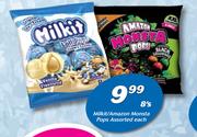 Milkit/Amazon Monsta Pops Assorted-8's Each
