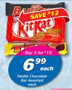 Nestle Chocolate Bar Assorted-Each