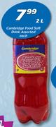 Cambridge Food Soft Drink Assorted-2Ltr Each