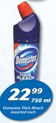Domestos Thick Bleach Assorted-750ml Each
