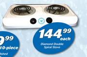 Diamond Double Spiral Stove-Each