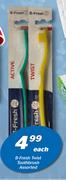 B Fresh Twist Toothbrush Assorted-Each