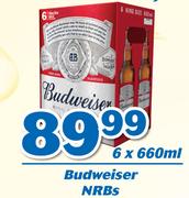 Budweiser NRBs-6 x 660ml
