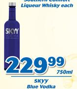 Skyy Blue Vodka-750ml