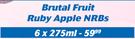 Brutal Fruit Ruby Apple NRBs-6x275ml