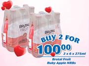 Brutal Fruit Ruby Apple NRBs-2 x 6x275ml