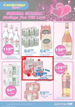 Cambridge Liquor KZN : February Mid Month (7 Feb - 19 Feb 2019), page 1