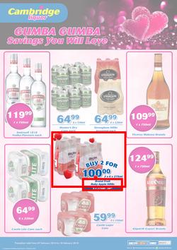 Cambridge Liquor KZN : February Mid Month (7 Feb - 19 Feb 2019), page 1
