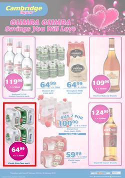 Cambridge Liquor KZN : February Mid Month (7 Feb - 19 Feb 2019), page 1