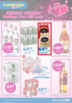 Cambridge Liquor KZN : February Mid Month (7 Feb - 19 Feb 2019), page 1