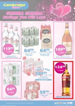 Cambridge Liquor KZN : February Mid Month (7 Feb - 19 Feb 2019), page 1