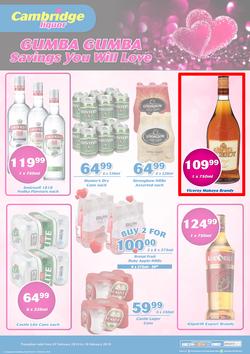 Cambridge Liquor KZN : February Mid Month (7 Feb - 19 Feb 2019), page 1