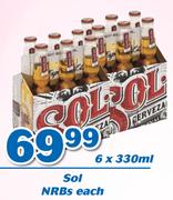 Sol NRBs-6X330ml Each