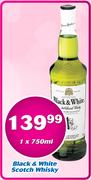 Black & White Scotch Whisky-750ml
