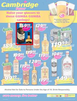 Cambridge Liquor KZN : July Mid Month (10 July - 22 July 2018), page 1