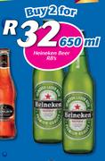 Heineken Beer NRBs-2 x 650ml